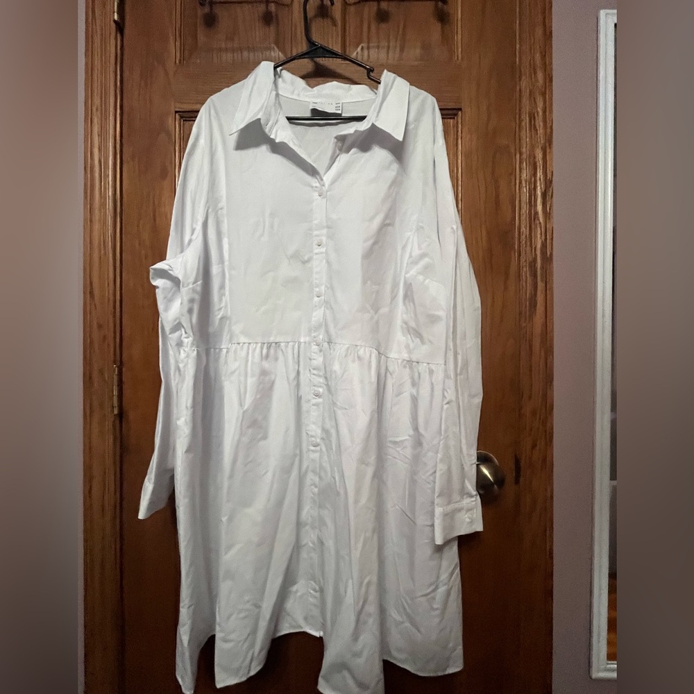 ASOS Design White Shirt dress Tunic